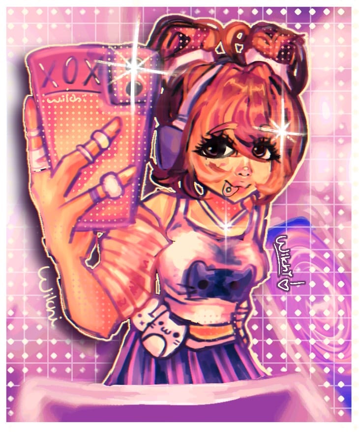 Selfie art <3