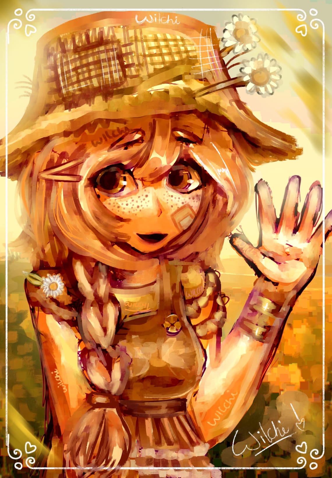 Farm girl art :3