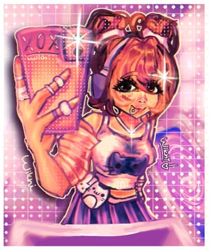 Selfie art <3