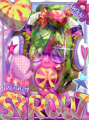 Sprout art - Dandy's world