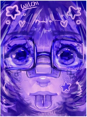 Purple art <3